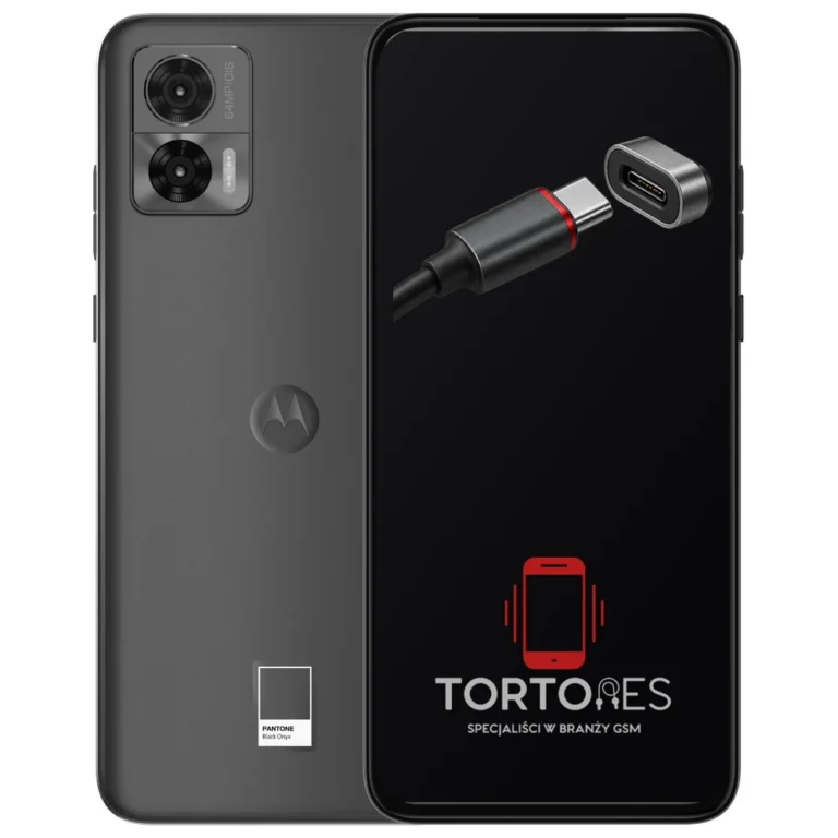 Motorola Edge 30 Neo z ilustracją złącza ładowania - naprawa złącza ładowania