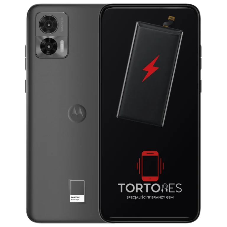 Motorola Edge 30 Neo z ilustracją baterii - wymiana baterii