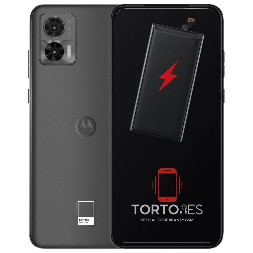 Motorola Edge 30 Neo z ilustracją baterii - wymiana baterii