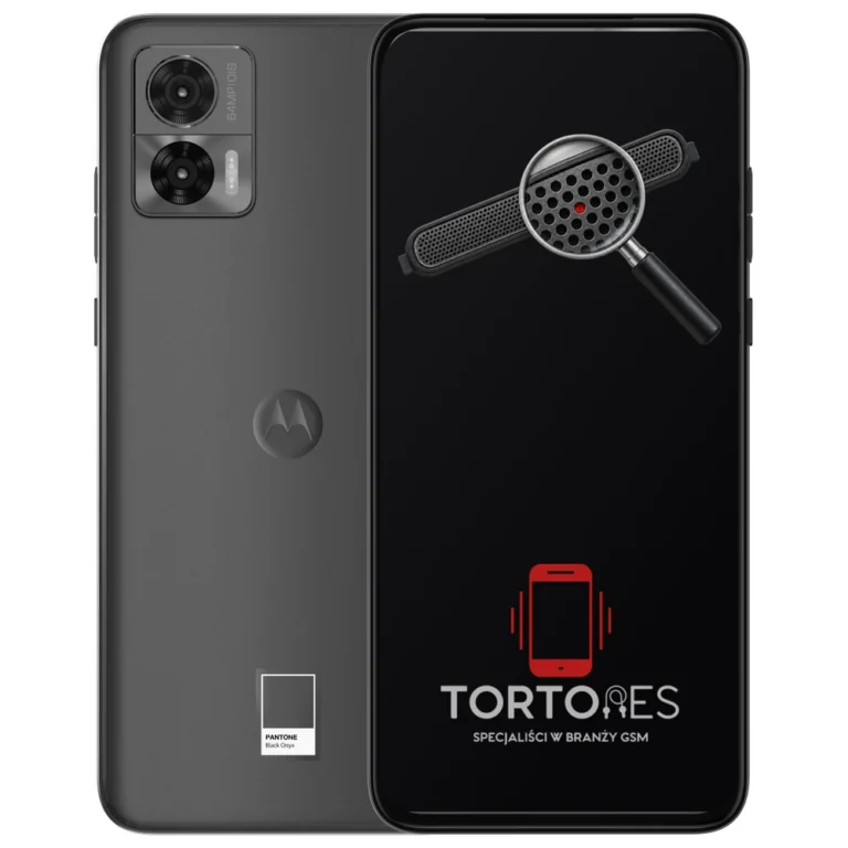 Motorola Edge 30 Neo z symbolem głośnika rozmów - wymiana głośnika rozmów
