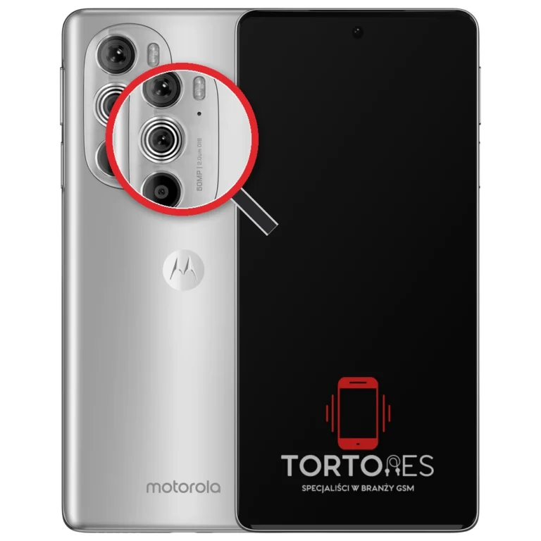 Motorola Edge 30 Pro z lupą na tylnych aparatach - wymiana tylnej kamery