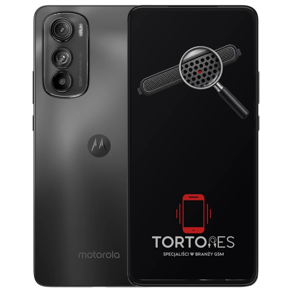 Motorola Edge 30 z symbolem głośnika rozmów - wymiana głośnika rozmów