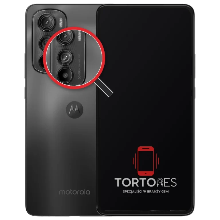 Motorola Edge 30 z lupą na tylnych aparatach - wymiana tylnej kamery