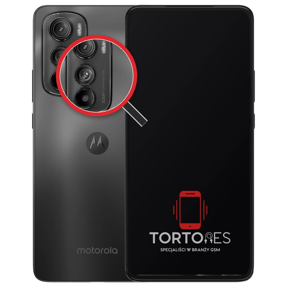Motorola Edge 30 z lupą na tylnych aparatach - wymiana tylnej kamery