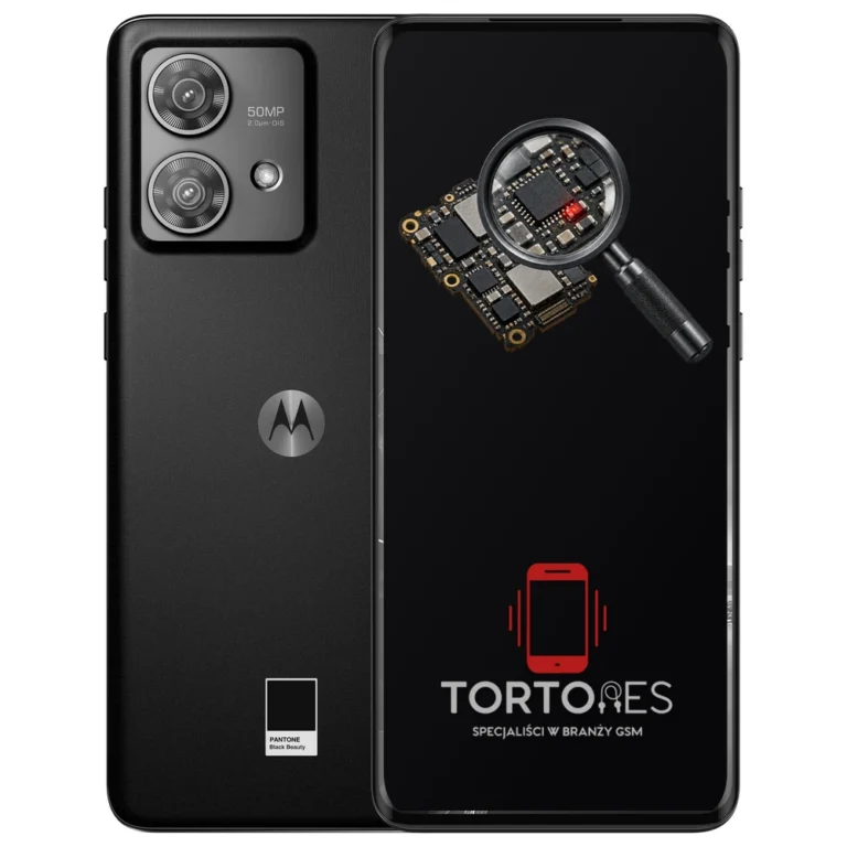 Motorola Edge 40 Neo z symbolem diagnostyki - diagnoza telefonu