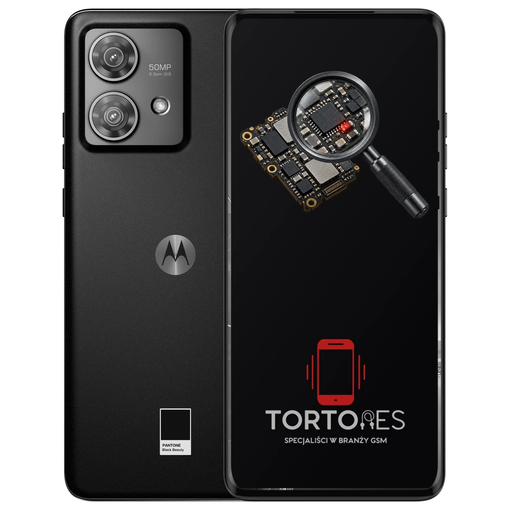 Motorola Edge 40 Neo z symbolem diagnostyki - diagnoza telefonu