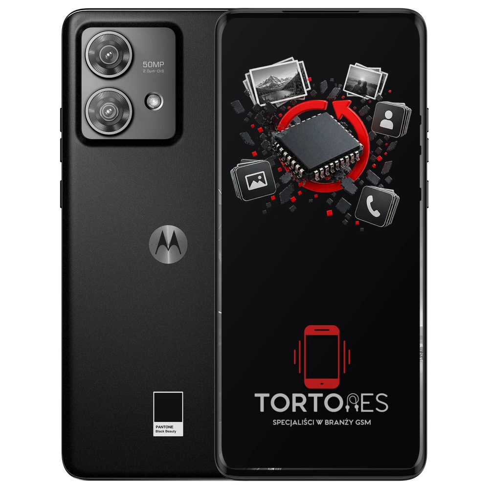 Motorola Edge 40 Neo z ilustracją odzyskiwania danych - odzyskiwanie danych