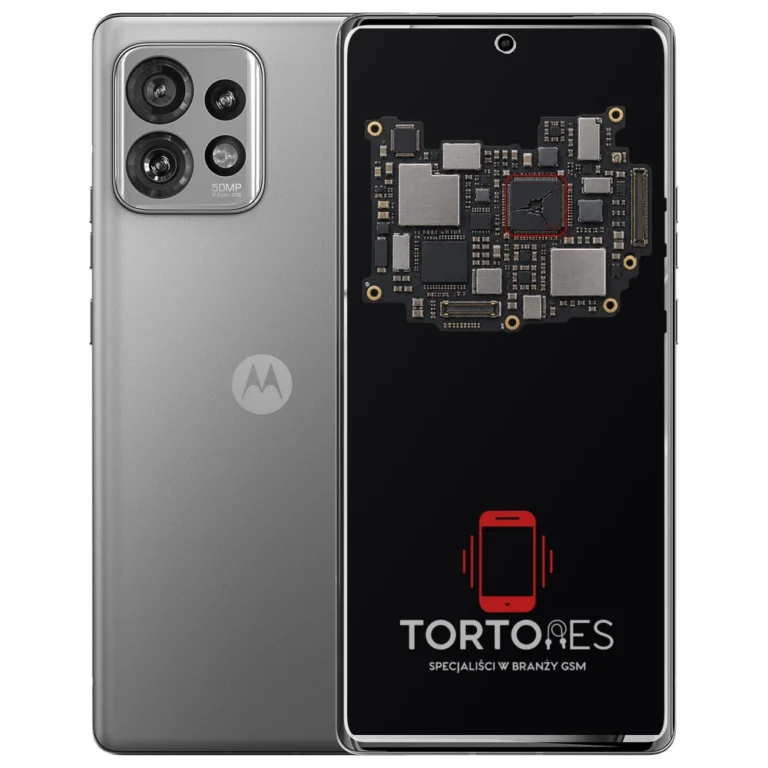 Motorola Edge 40 Pro z ilustracją płyty głównej - naprawa płyty głównej