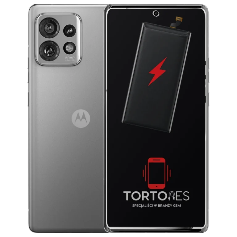 Motorola Edge 40 Pro z ilustracją baterii - wymiana baterii
