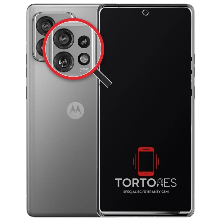 Motorola Edge 40 Pro z lupą na tylnych aparatach - wymiana tylnej kamery