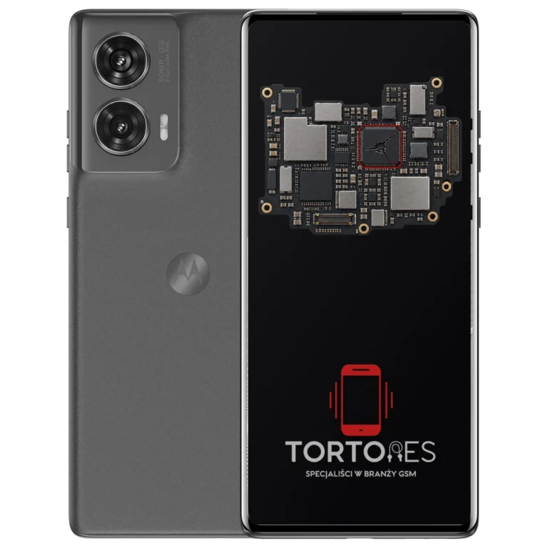 Motorola Edge 50 Fusion z ilustracją płyty głównej - naprawa płyty głównej