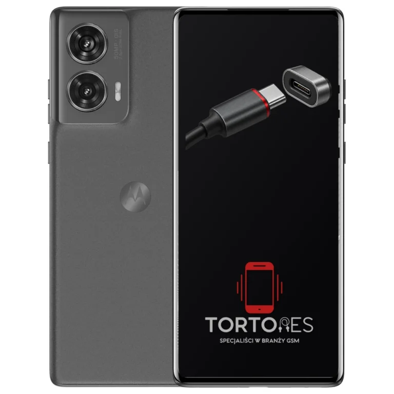 Motorola Edge 50 Fusion z ilustracją złącza ładowania - naprawa złącza ładowania