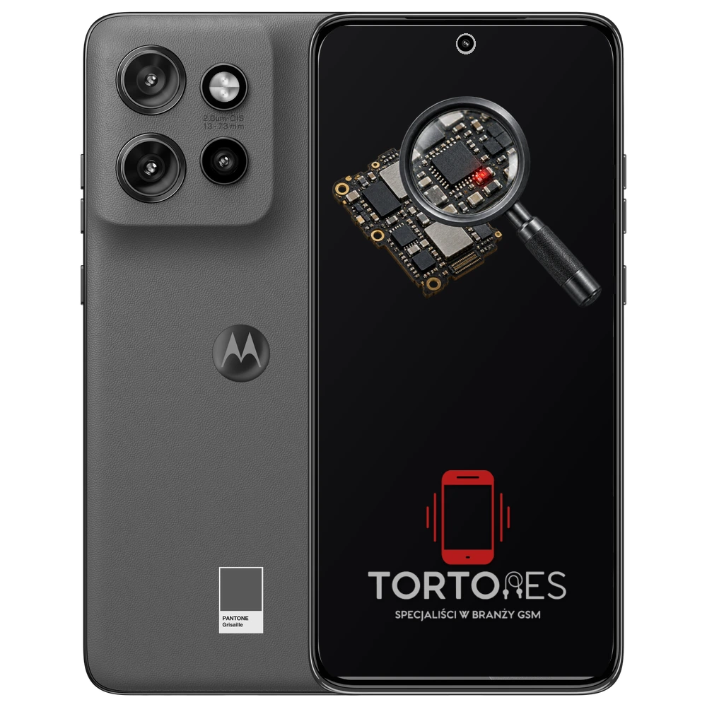 Motorola Edge 50 Neo z symbolem diagnostyki - diagnoza telefonu