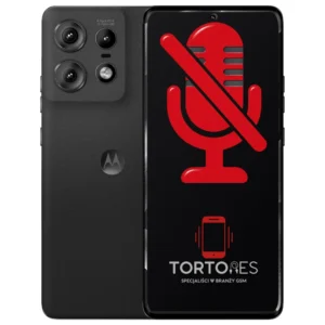 Motorola Edge 50 Pro z symbolem mikrofonu - naprawa mikrofonu