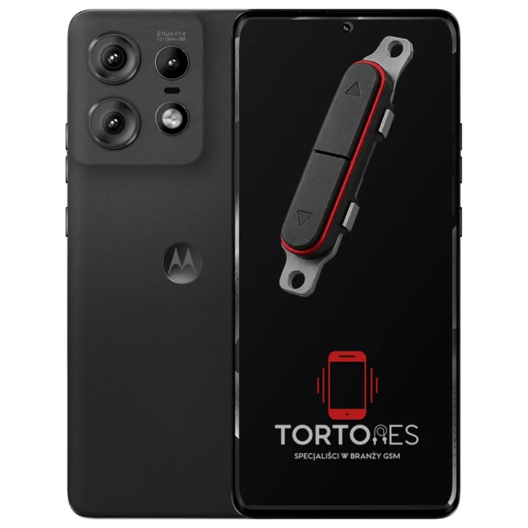 Motorola Edge 50 Pro z symbolem przycisków - naprawa przycisków włączania i głośności
