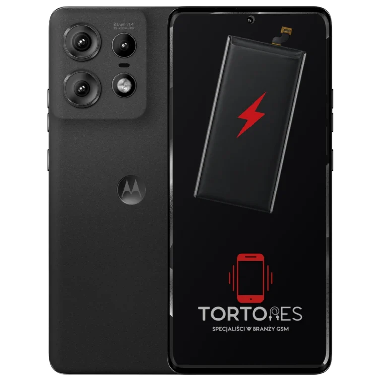 Motorola Edge 50 Pro z ilustracją baterii - wymiana baterii