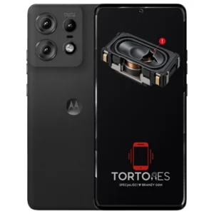 Motorola Edge 50 Pro z symbolem głośnika multimedialnego - wymiana głośnika multimedialnego