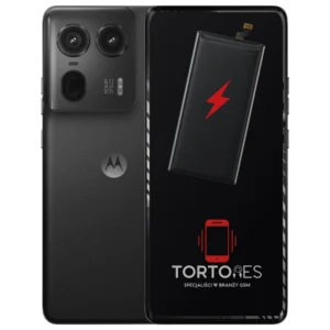 Motorola Edge 50 Ultra z ilustracją baterii - wymiana baterii