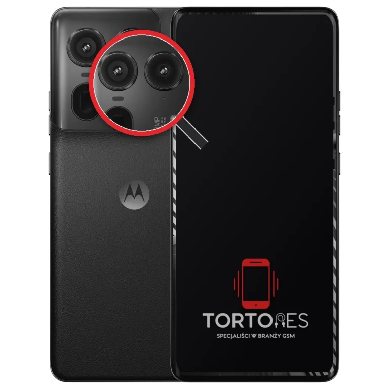 Motorola Edge 50 Ultra z lupą na tylnych aparatach - wymiana tylnej kamery