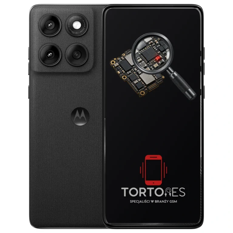 Motorola Edge 60 z symbolem diagnostyki - diagnoza telefonu