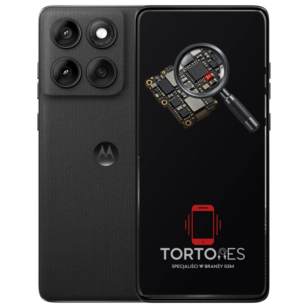 Motorola Edge 60 z symbolem diagnostyki - diagnoza telefonu