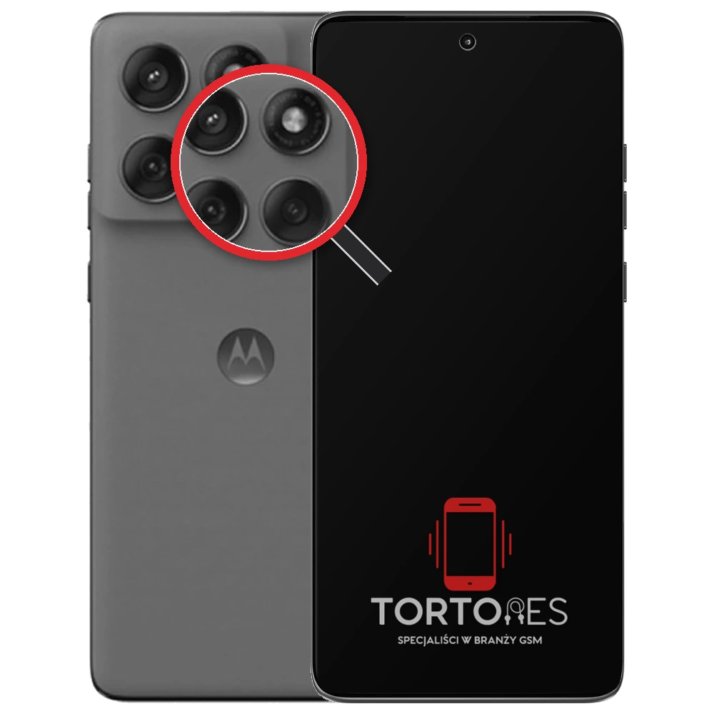 Motorola Edge 60 Fusion z lupą na tylnych aparatach - wymiana tylnej kamery