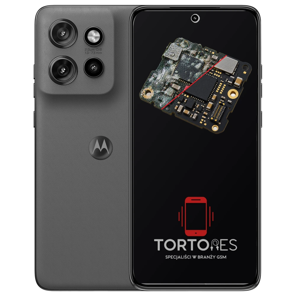 Motorola Edge 60 Neo z ilustracją zalania - czyszczenie po zalaniu