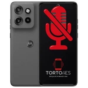 Motorola Edge 60 Neo z symbolem mikrofonu - naprawa mikrofonu