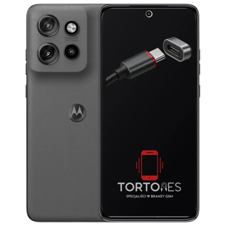 Motorola Edge 60 Neo z ilustracją złącza ładowania - naprawa złącza ładowania