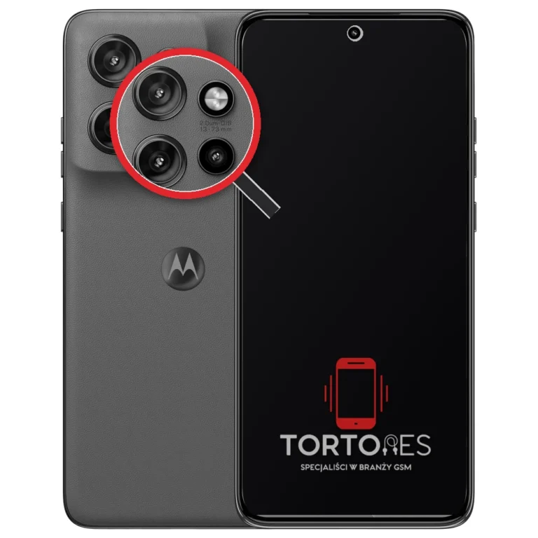 Motorola Edge 60 Neo z lupą na tylnych aparatach - wymiana tylnej kamery
