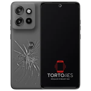 Motorola Edge 60 Neo z ilustracją pękniętej tylnej klapki - wymiana zbitej klapki