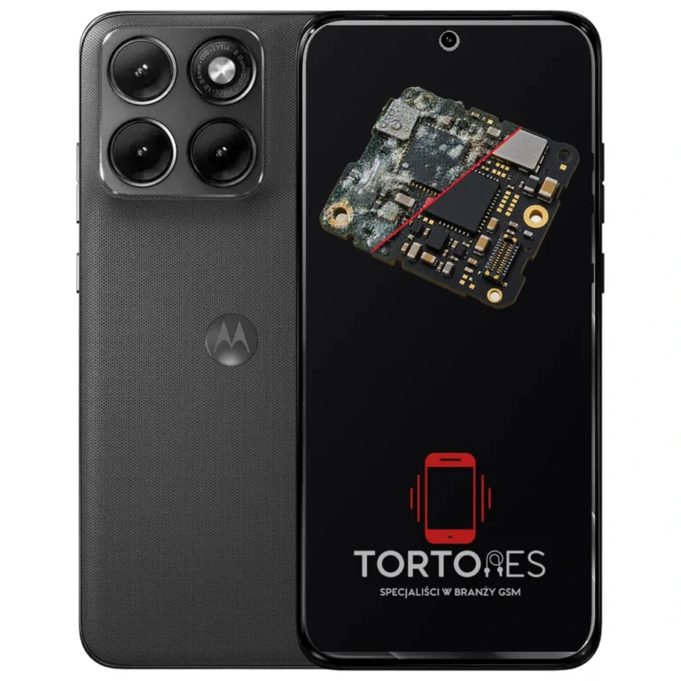 Motorola Edge 70 Fusion (7000 mAh / Power) z ilustracją zalania - czyszczenie po zalaniu
