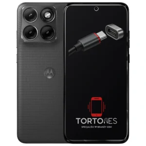 Motorola Edge 70 Fusion (7000 mAh / Power) z ilustracją złącza ładowania - naprawa złącza ładowania
