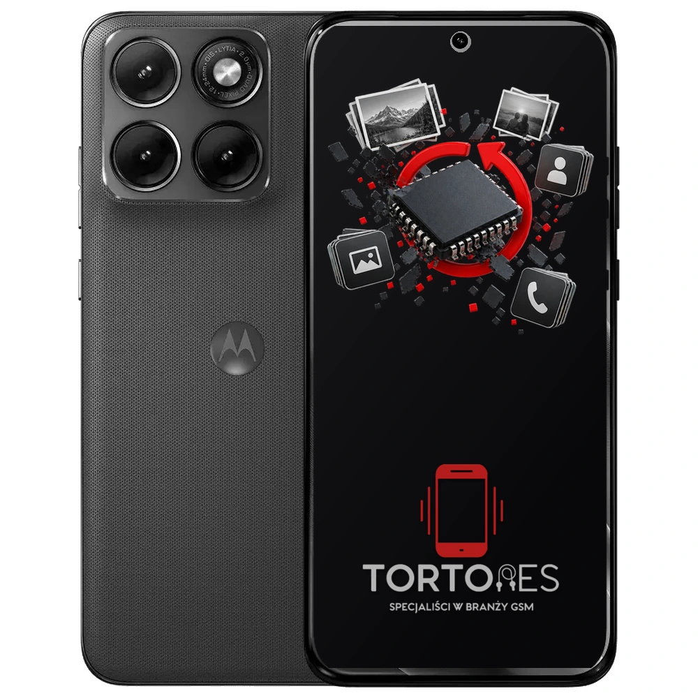 Motorola Edge 70 Fusion (7000 mAh / Power) z ilustracją odzyskiwania danych - odzyskiwanie danych