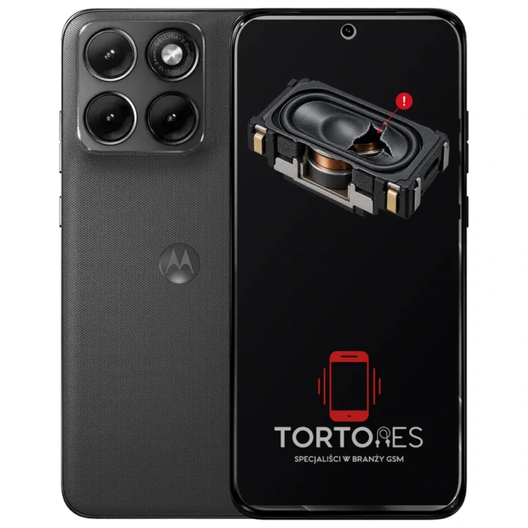 Motorola Edge 70 Fusion (7000 mAh / Power) z symbolem głośnika multimedialnego - wymiana głośnika multimedialnego