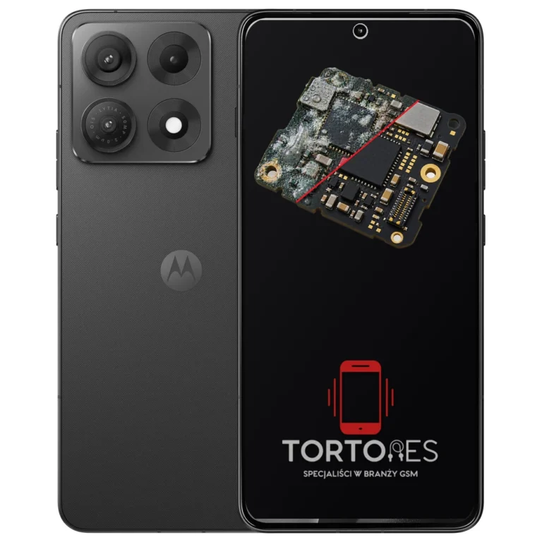Motorola Edge 70 Max z ilustracją zalania - czyszczenie po zalaniu