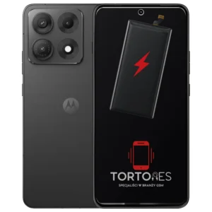 Motorola Edge 70 Max z ilustracją baterii - wymiana baterii