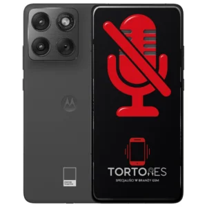 Motorola Edge 70 z symbolem mikrofonu - naprawa mikrofonu