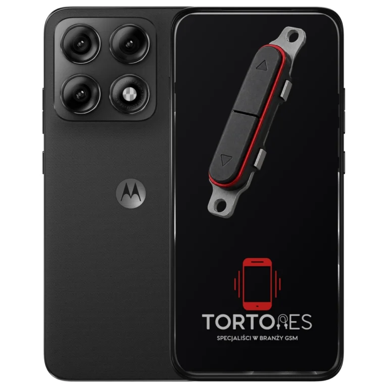 Motorola Edge 70 Pro z symbolem przycisków - naprawa przycisków włączania i głośności