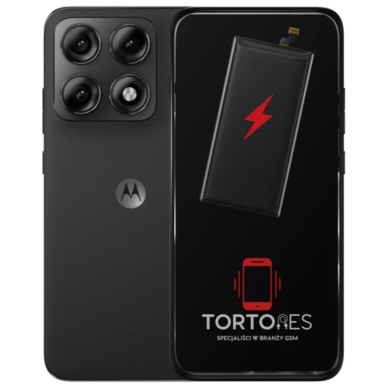 Motorola Edge 70 Pro z ilustracją baterii - wymiana baterii