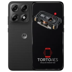 Motorola Edge 70 Pro z symbolem głośnika multimedialnego - wymiana głośnika multimedialnego