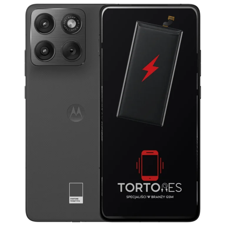 Motorola Edge 70 z ilustracją baterii - wymiana baterii