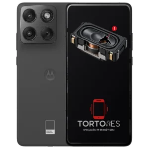 Motorola Edge 70 z symbolem głośnika multimedialnego - wymiana głośnika multimedialnego