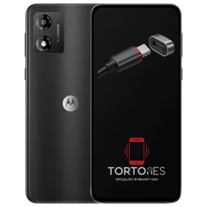 Motorola Moto E13 z ilustracją złącza ładowania - naprawa złącza ładowania