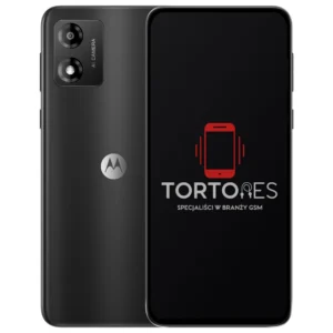 Motorola Moto E13 - widok przodu i tyłu telefonu