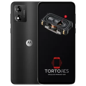 Motorola Moto E13 z symbolem głośnika multimedialnego - wymiana głośnika multimedialnego
