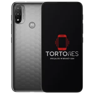 Motorola Moto E20 - widok przodu i tyłu telefonu