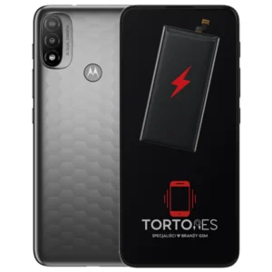 Motorola Moto E20 z ilustracją baterii - wymiana baterii