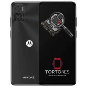 Motorola Moto E22 z symbolem diagnostyki - diagnoza telefonu