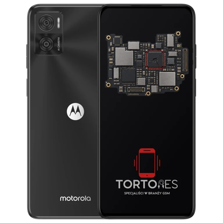 Motorola Moto E22 z ilustracją płyty głównej - naprawa płyty głównej